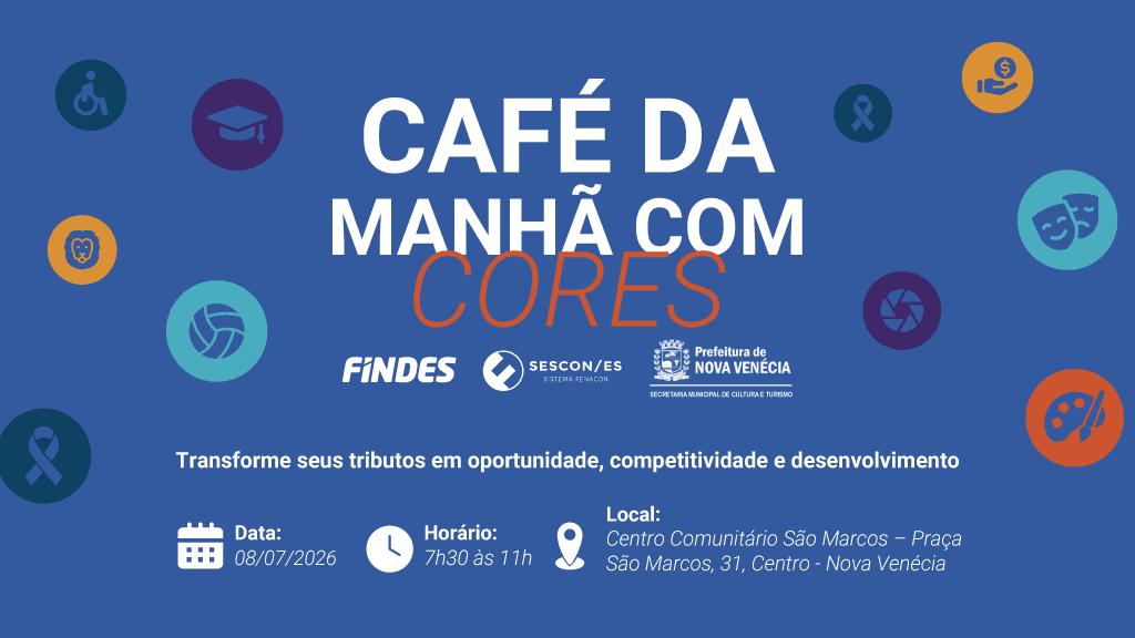Café com Cores: especialistas orientam empresas sobre incentivos fiscais em Nova Venécia