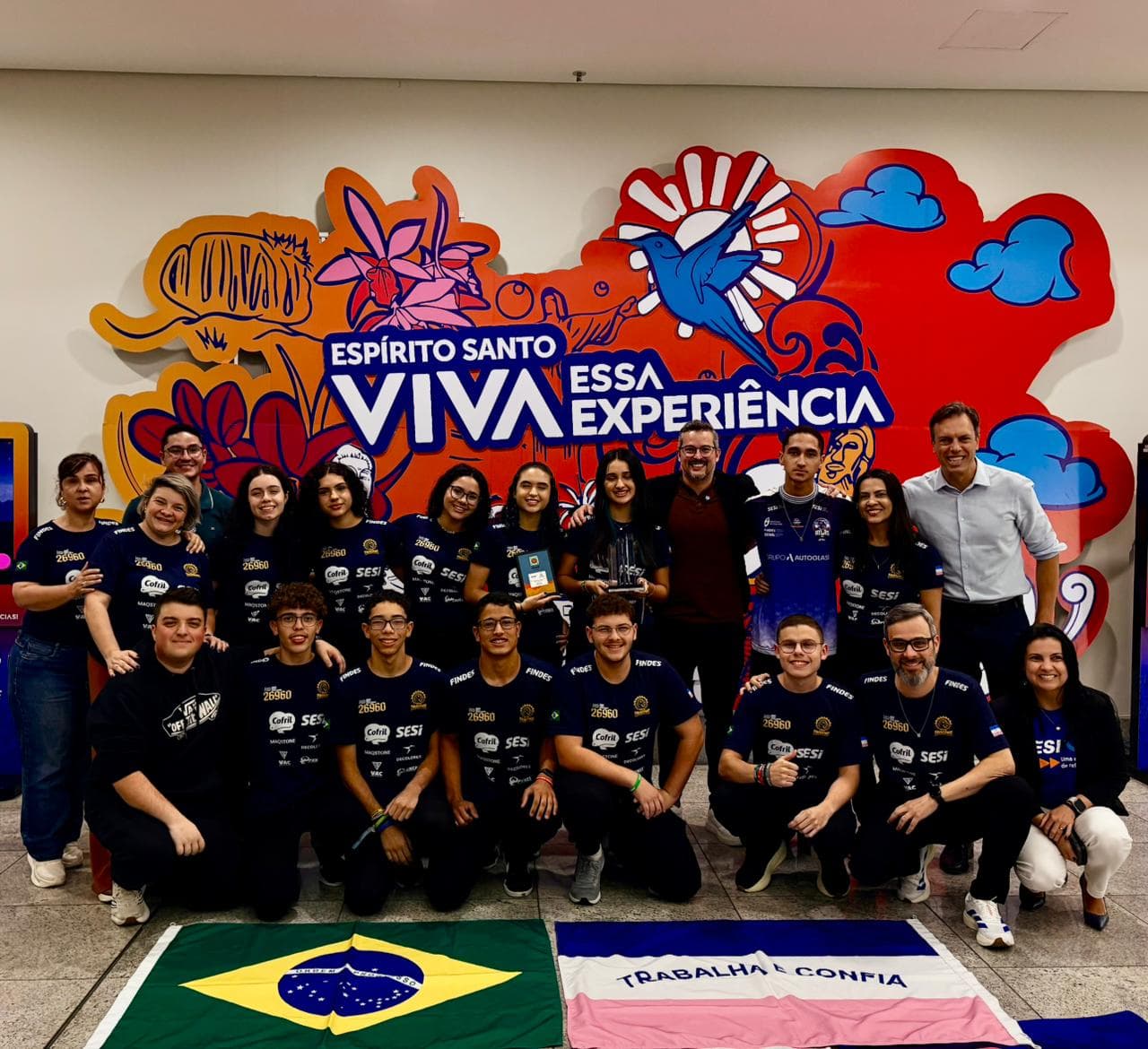 SESI ES conquista prêmio inédito em competição de robótica nos EUA