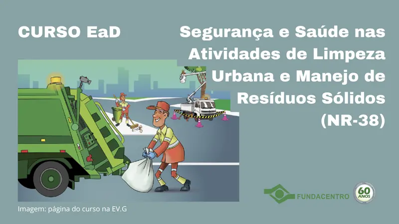 Conteúdo de formação EaD é dedicado à NR-38