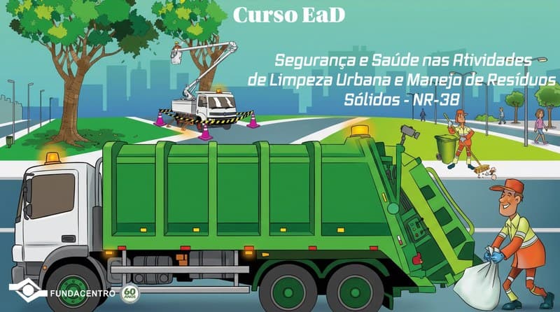 NR-38 é conteúdo de curso EaD elaborado pela Fundacentro