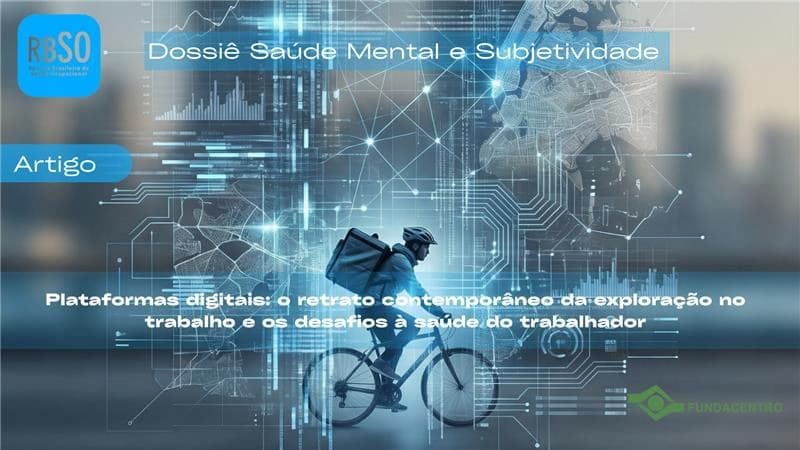 Gestão algorítmica e insegurança nas plataformas digitais aumentam riscos à saúde ocupacio